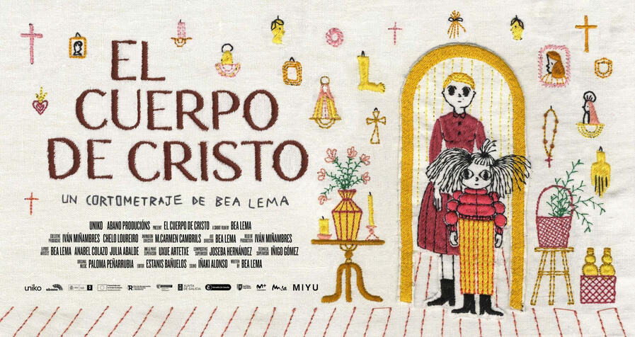 📽️ CRITIQUE ● El cuerpo de Cristo (court-métrage) Parler de santé mentale en animation